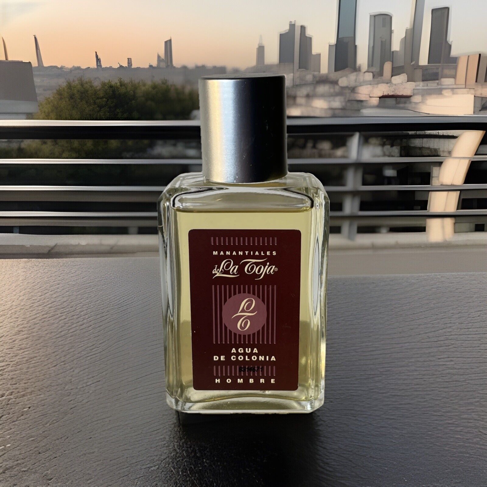 Manantiales De La Toja Eau De Cologne For Men Spain Hombre Older Label 1.7 oz 50