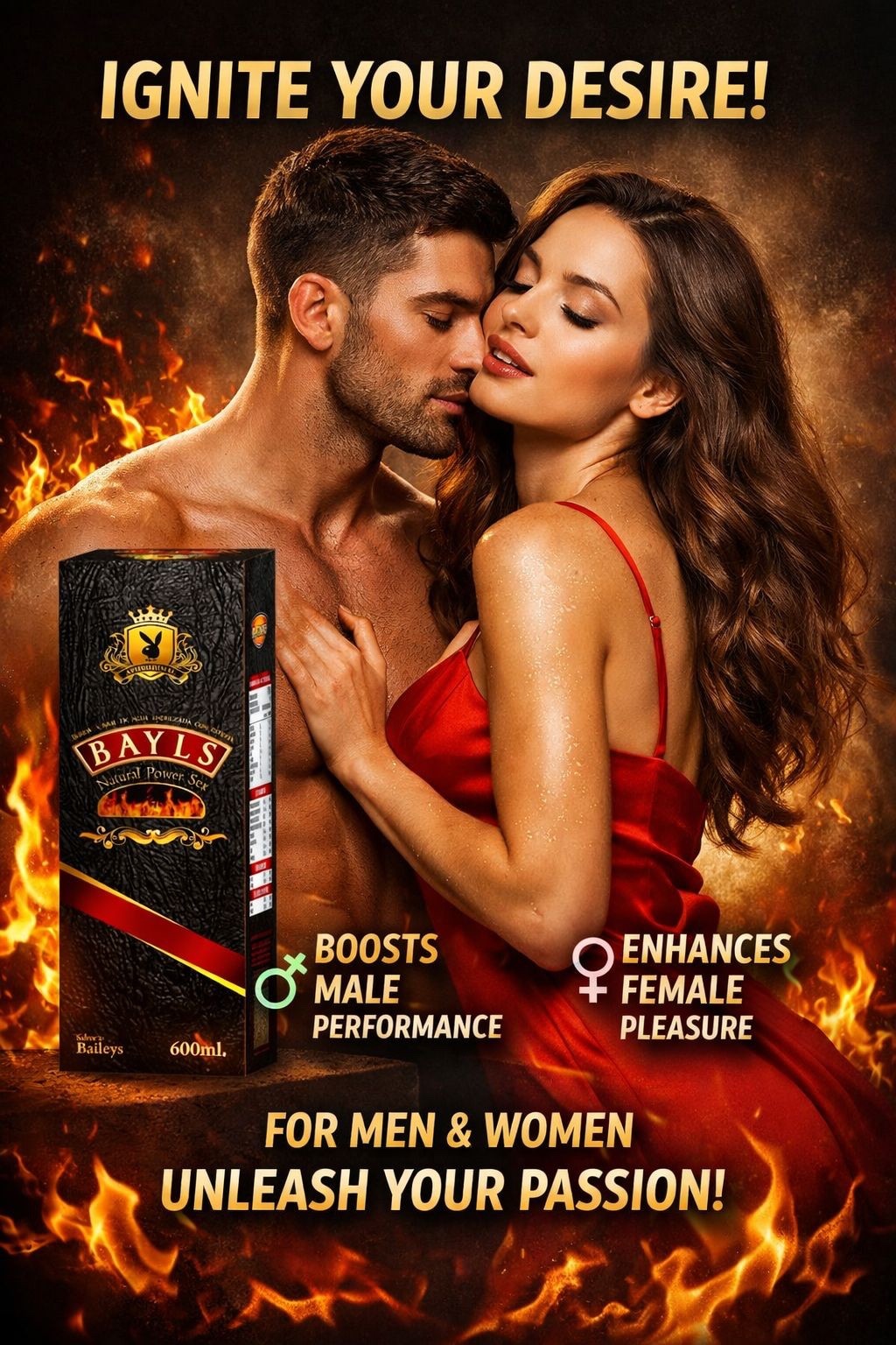 BAYLS 600ml Stamina & Energy Booster, Aphrodisiac Formula for Men and Women