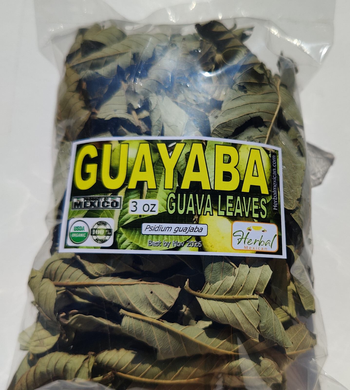 Hojas de Guayaba,Mexican Guava Leaves,Organic Guava leaves Natural Detox 2oz!!