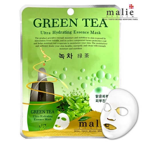 MARIE Ultra Hydrating Essence Mask Pack 20ml x 10pcs Green Tea Korean Seller