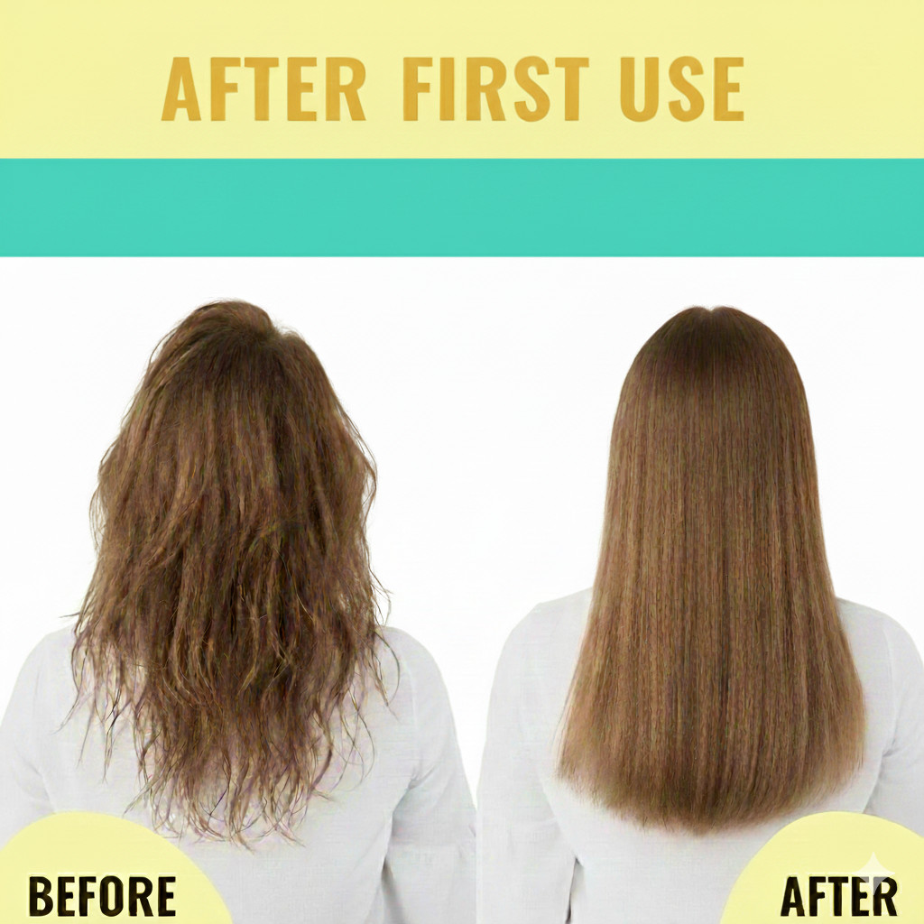 Gotukola Keratin Hair Mask for Dry Damaged Hair – Deep Conditioner Treatment