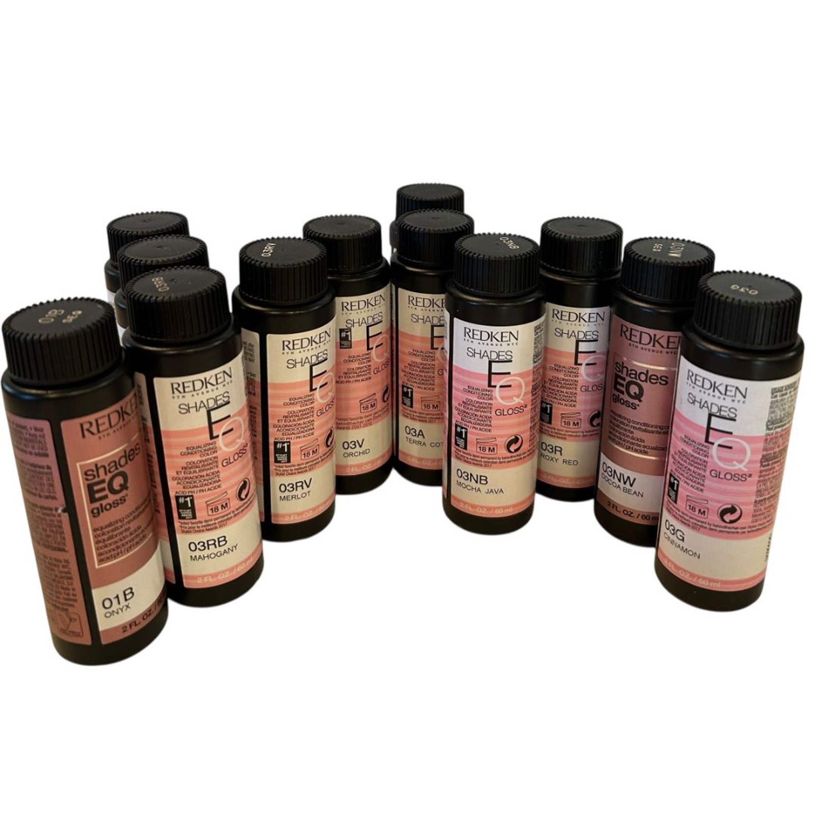 Lot of 129 Redken Shades EQ Liquid Hair Color Assorted New