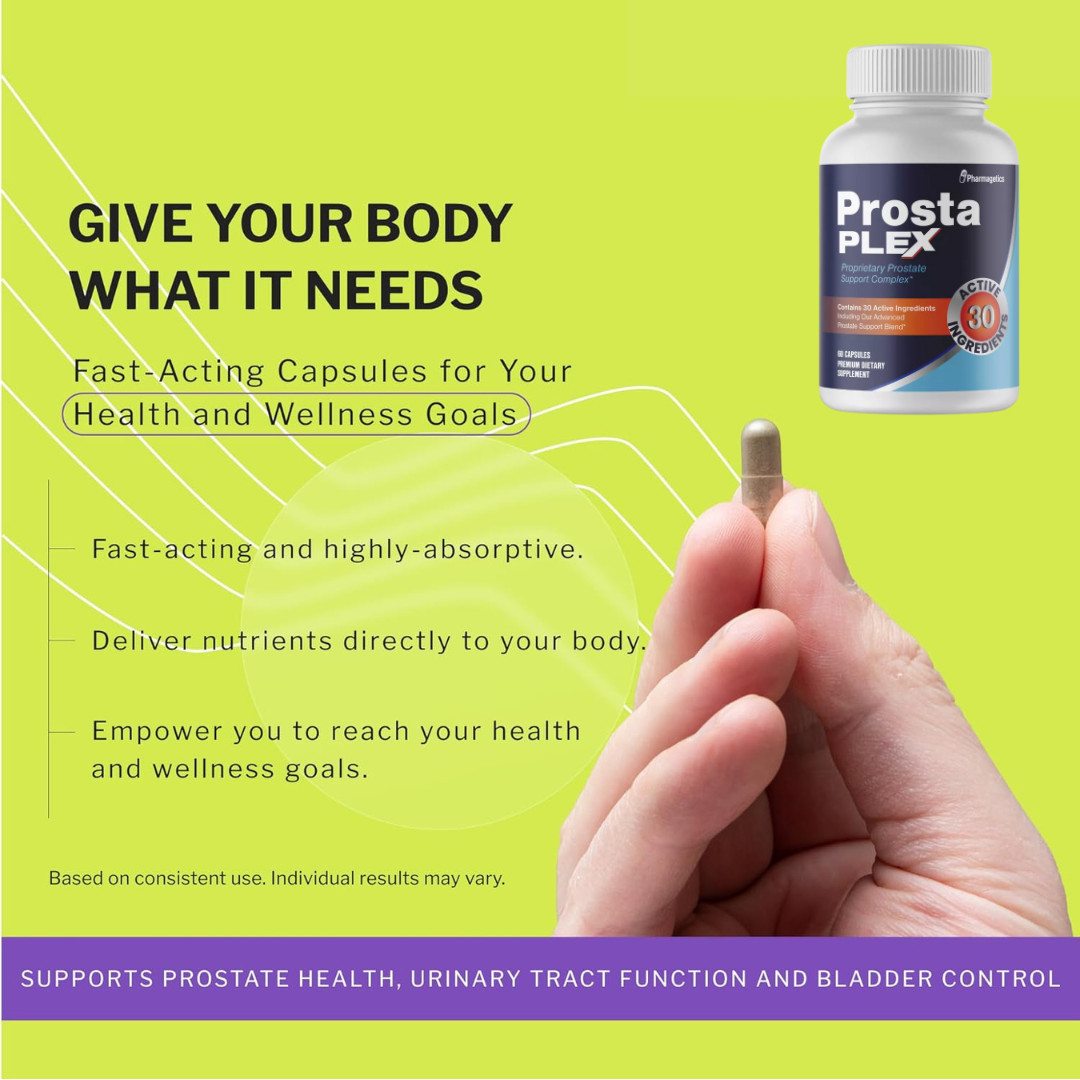 3 Bottles ProstaPlex Proprietary Prostate Support Prosta Plex – 60 Capsules x 3