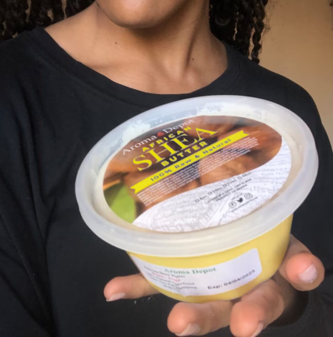 8oz Organic African Shea Butter Yellow Raw From GHANA Natural UNREFINED Pure