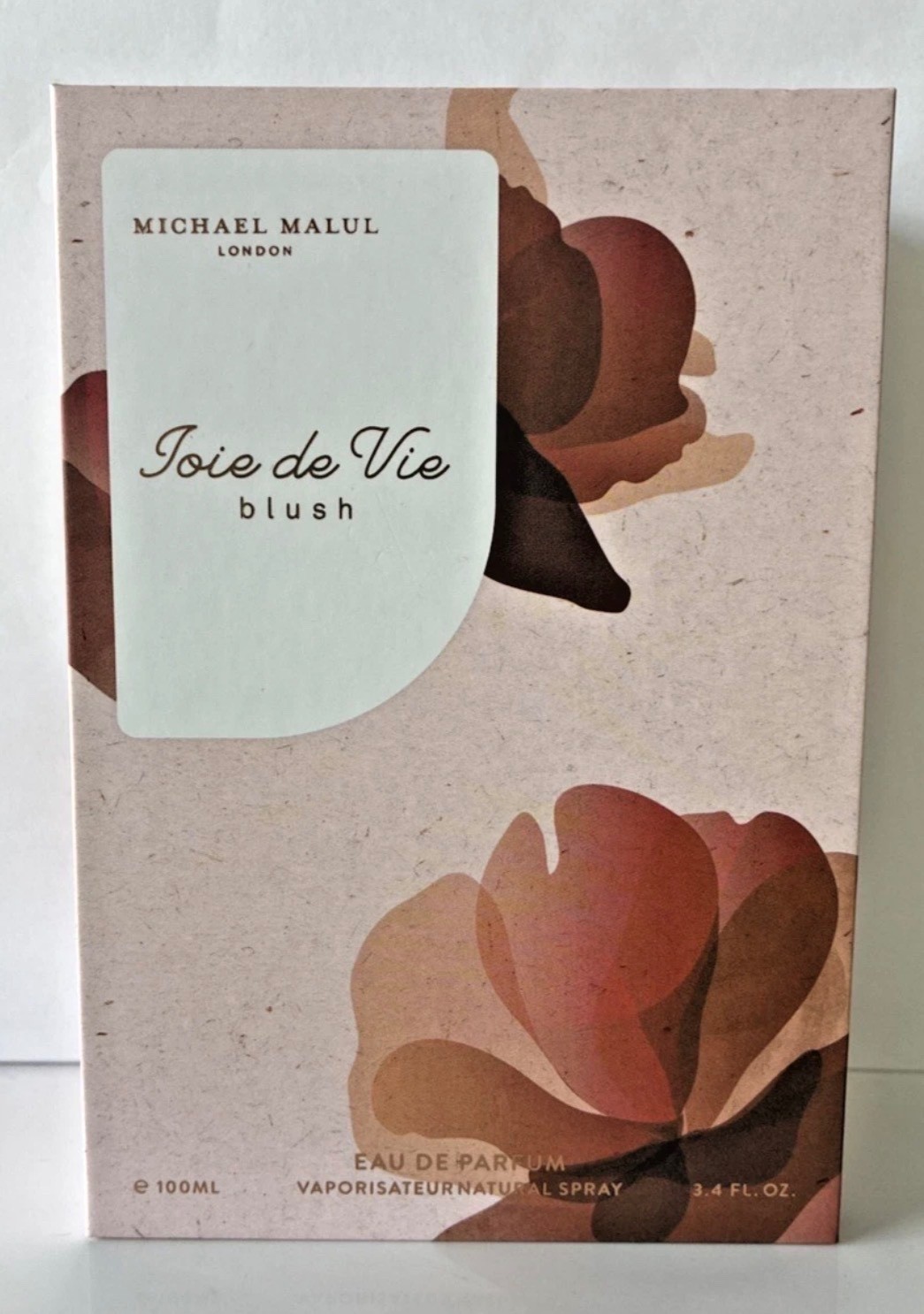 JOIE DE VIE BLUSH BY MICHAEL MALUL / 3.4 EDP SPRAY / NIB SEALED / AUTHENTIC