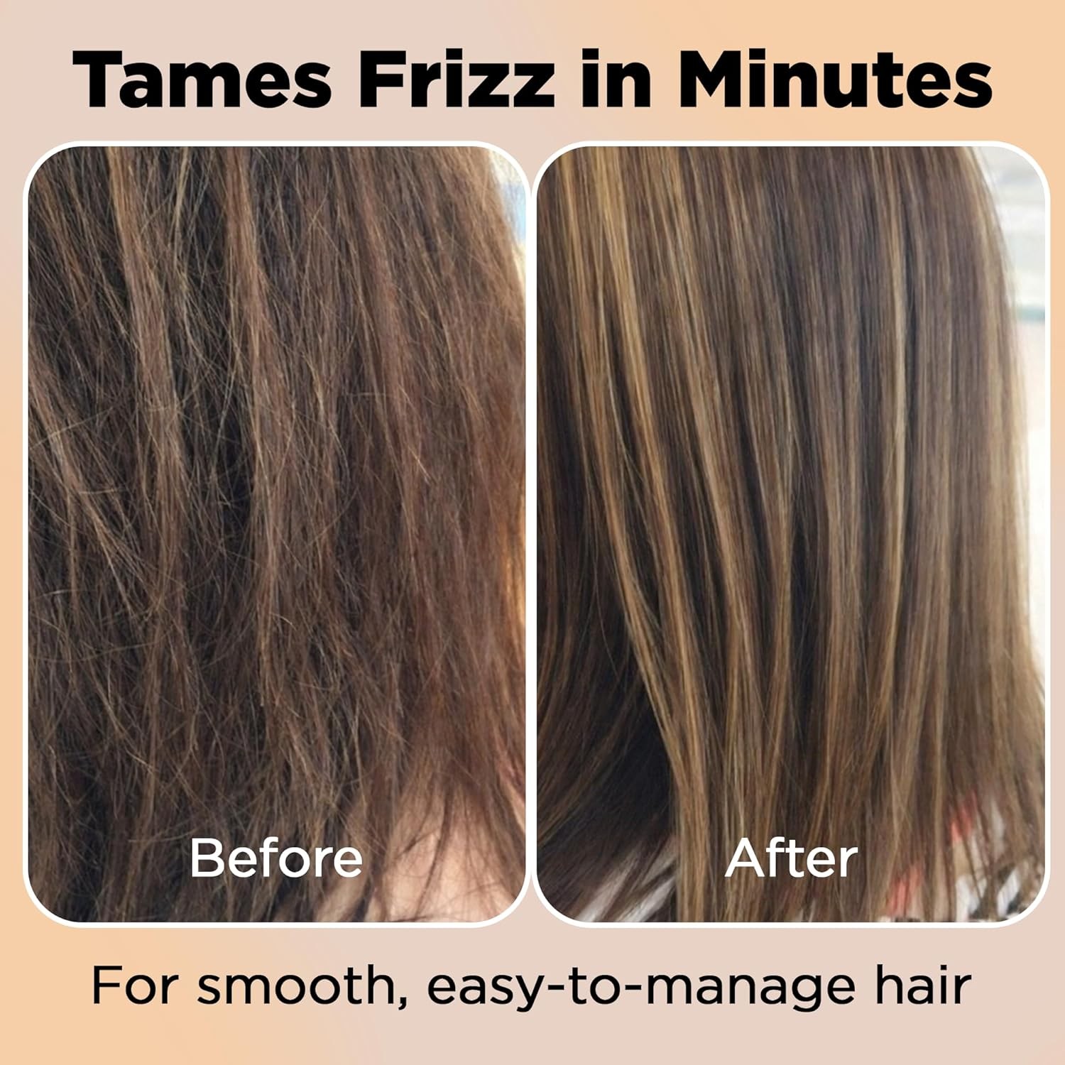 Herstyler Anti Frizz Argan Oil Hair Repair Straightening Serum for Shine 2 Fl Oz