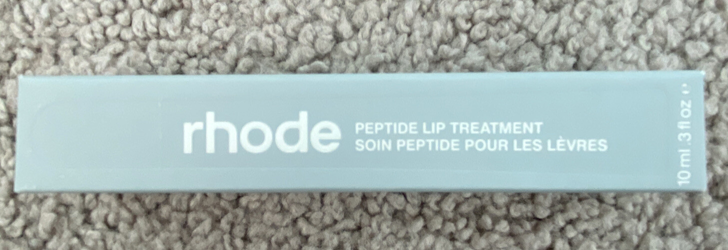 Rhode by Hailey Bieber Peptide Lip Treatment Unscented 10ml .3 fl oz Brand New