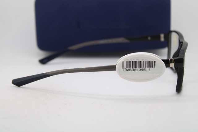 NEW CHAMPION FORGE 100 C01 MATTE BLACK BLUE AUTHENTIC EYEGLASSES 53-17
