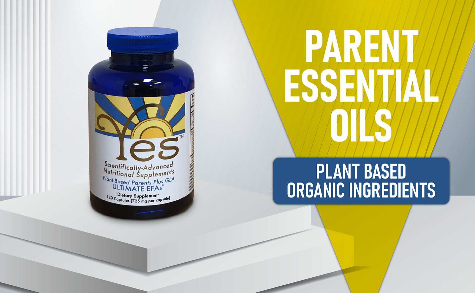 YES Ultimate EFA Omega PEO Capsules (120) – Your Essential Supplements