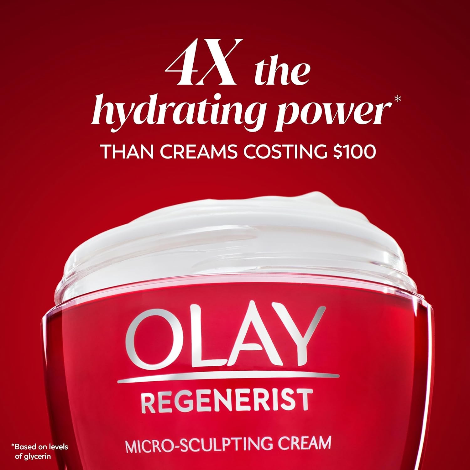 Olay Face Moisturizer, Regenerist Micro-Sculpting Cream for Women, Fragrance-Fre
