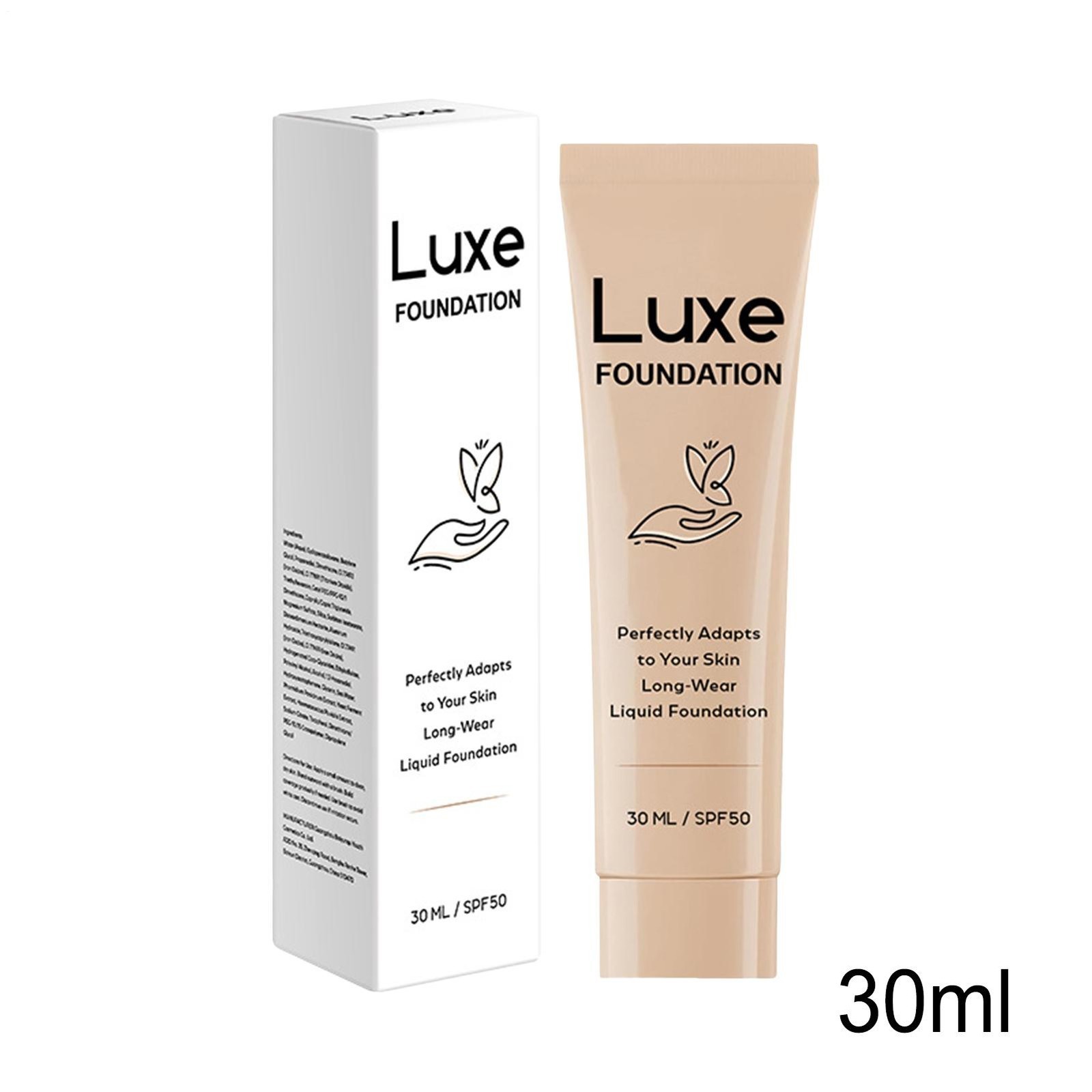 Luxe Foundation Colour Changing SPF 50, Luxe Foundation For Mature Skin-New