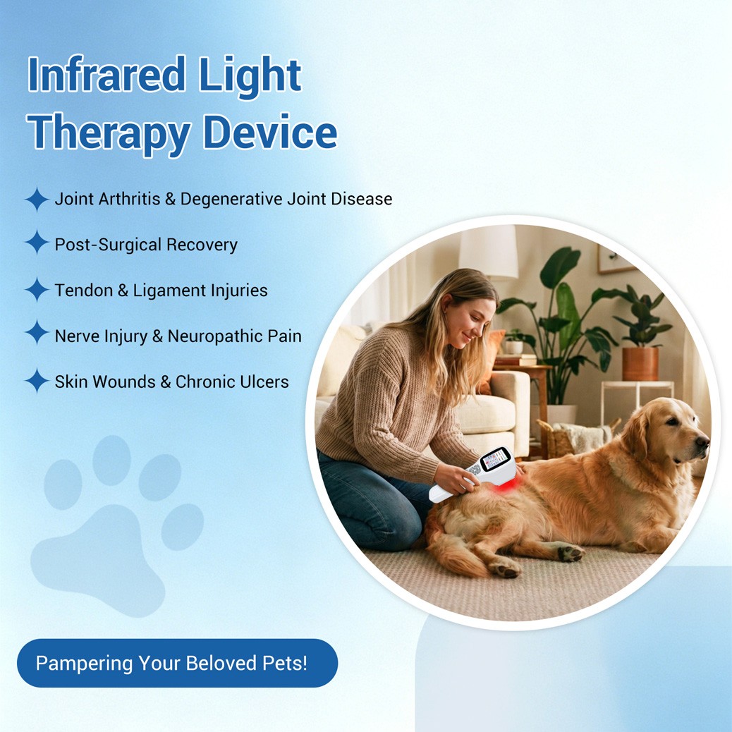 2.5W Red Light Therapy Cold Laser LLLT Device 25Diodes for Arthritis Muscle Pain