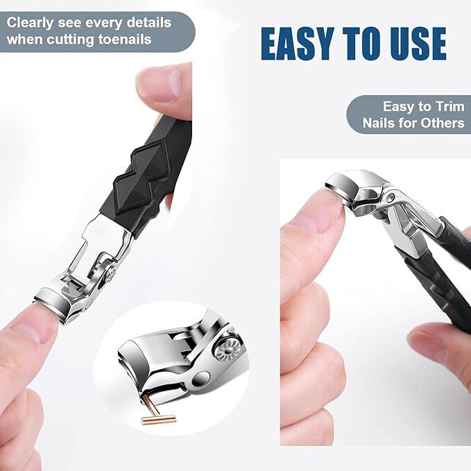 Extra Large Nail Clippers For Thick Nails Heavy Duty Stainless Professional lot