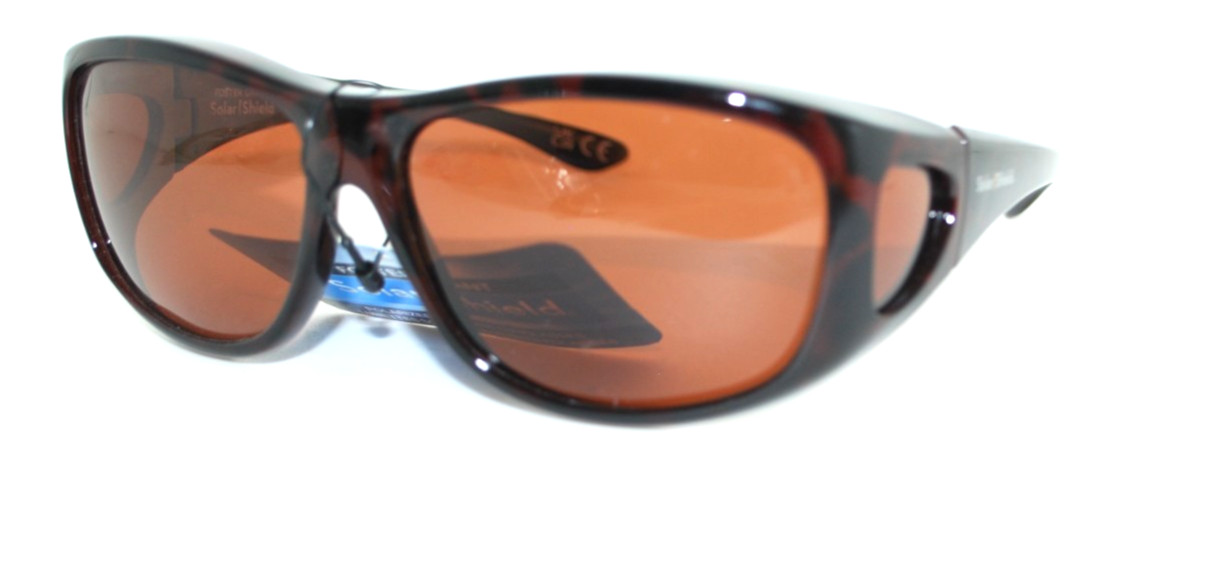 Foster Grant Solar Shield Polarized Fit Over Sunglasses SS FO 021 TO Fit 21 New