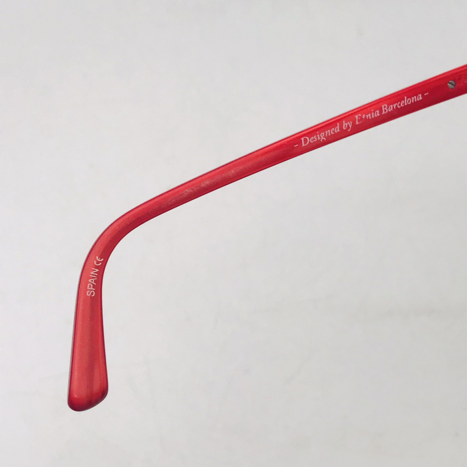 ETNIA O Barcelona Eyeglasses Nimes 15 HVRD 152-16-135 Red & Brown Tortoise Spain