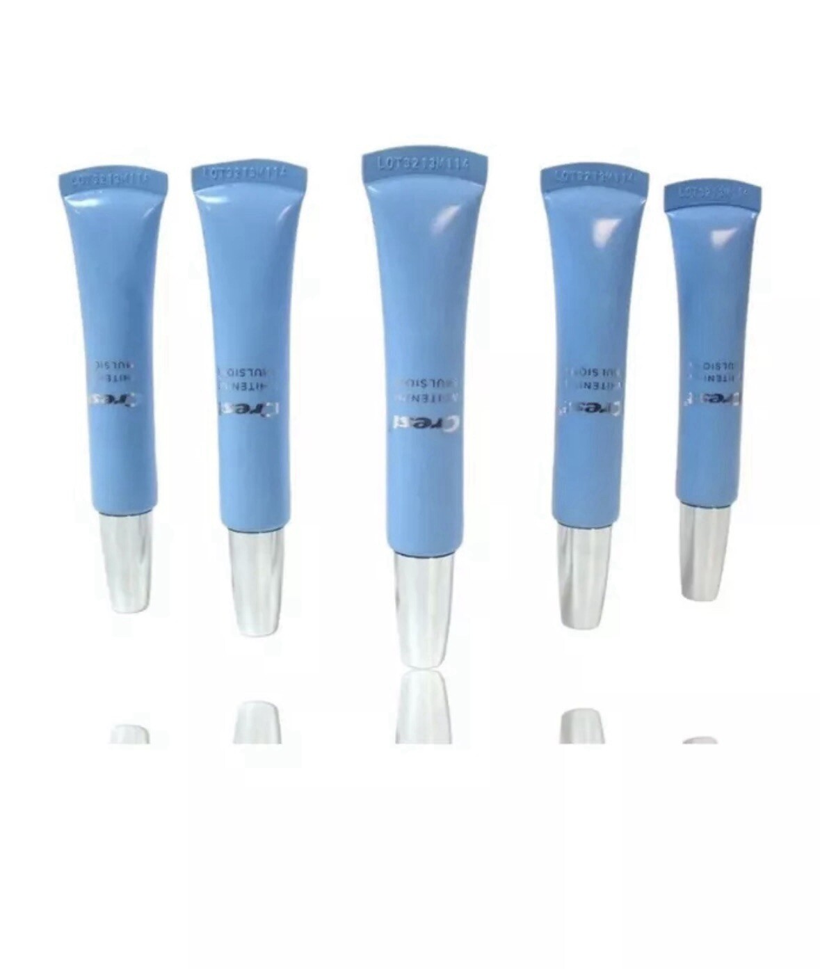 (Lot of 5) Crest Whitening Emulsions Pen, Leave-On Teeth 0.35oz New Exp: 12/2025