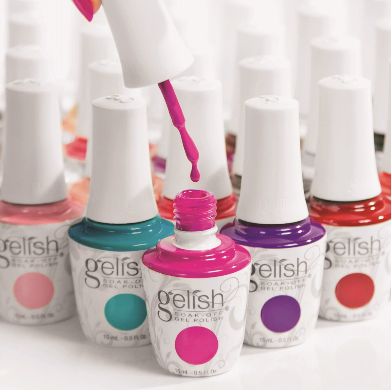 GELISH – Soak Off Gel Polish 0.5 oz (Pick Your Colors)