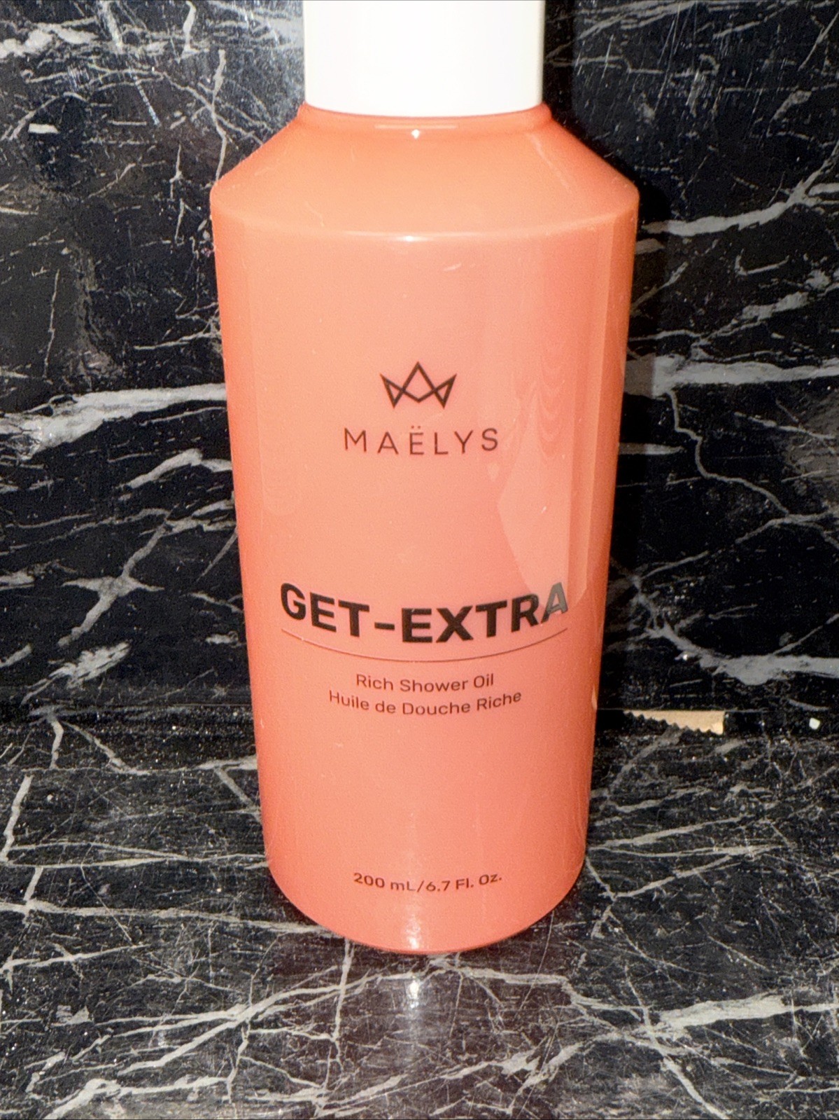 Maelys GET-EXTRA 6.7 oz Rich Shower Oil – Cleanse & Moisturize new