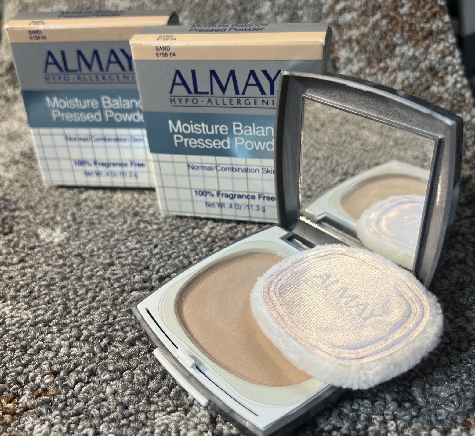 ALMAY Moisture Balance Pressed Powder SAND (Lot of 2)