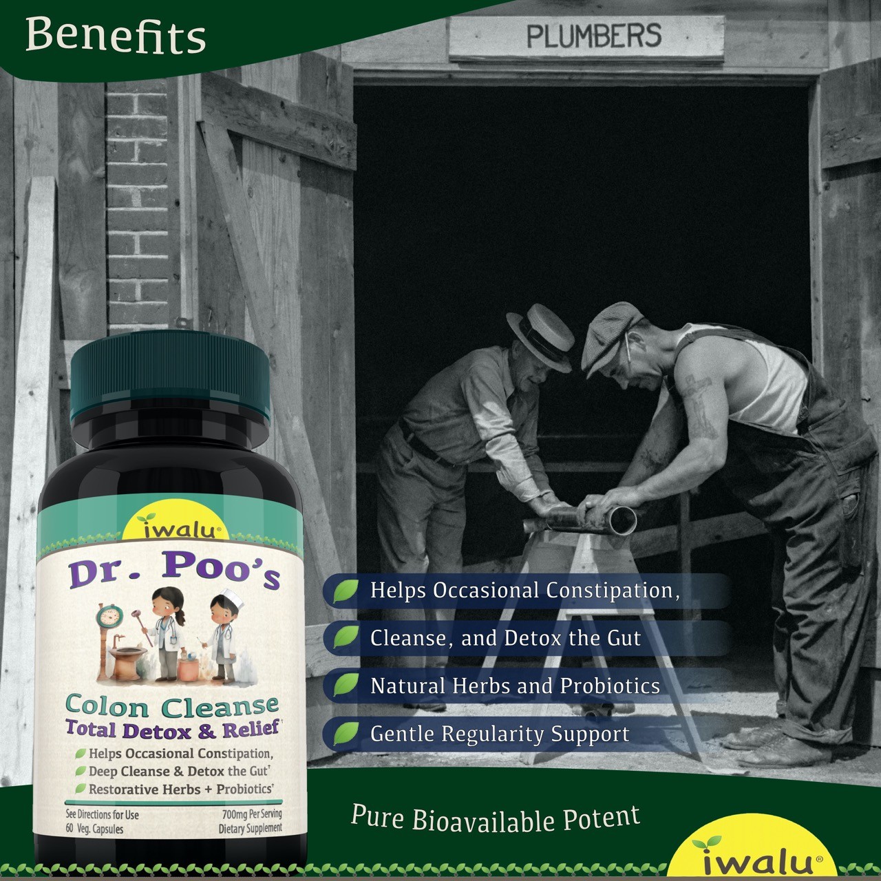 DR POOS | #1 Stomach Detox | *FAST FREE SHIPPING* Same Day – USA MADE