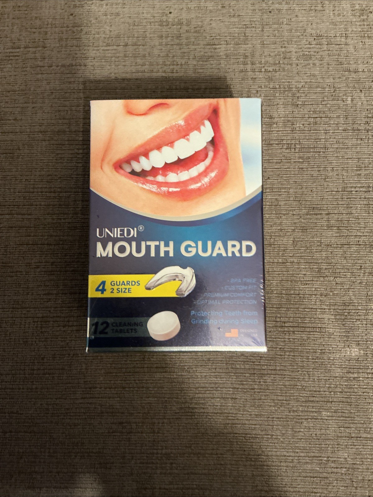 Mouth Guard for Grinding Teeth at Night: Reusable Mouthguards 2.4in Exp 01/28NEW