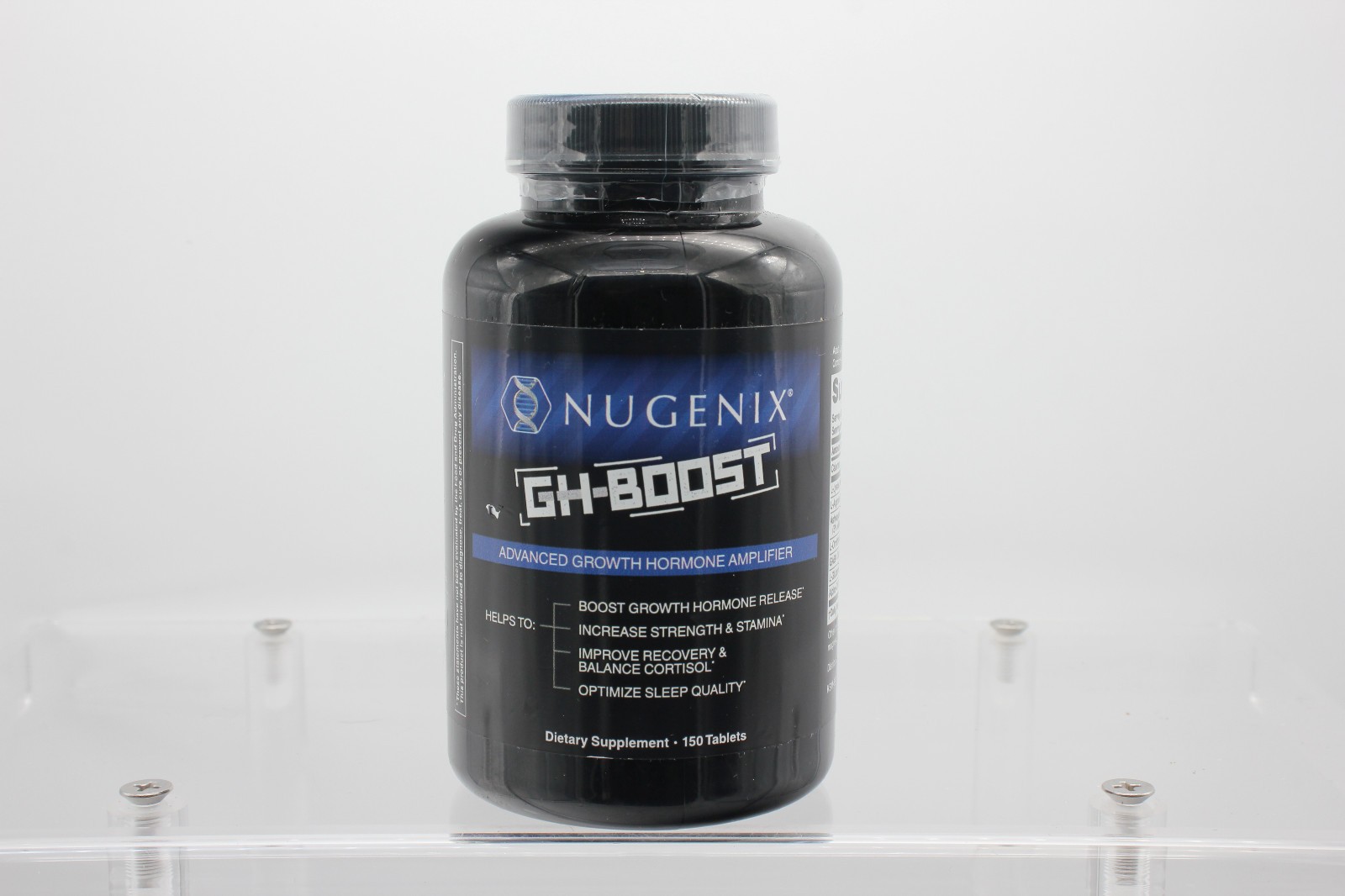 Nugenix Double-Size GH Boost Mens Muscle, Endurance Supplement; 150 Tablets