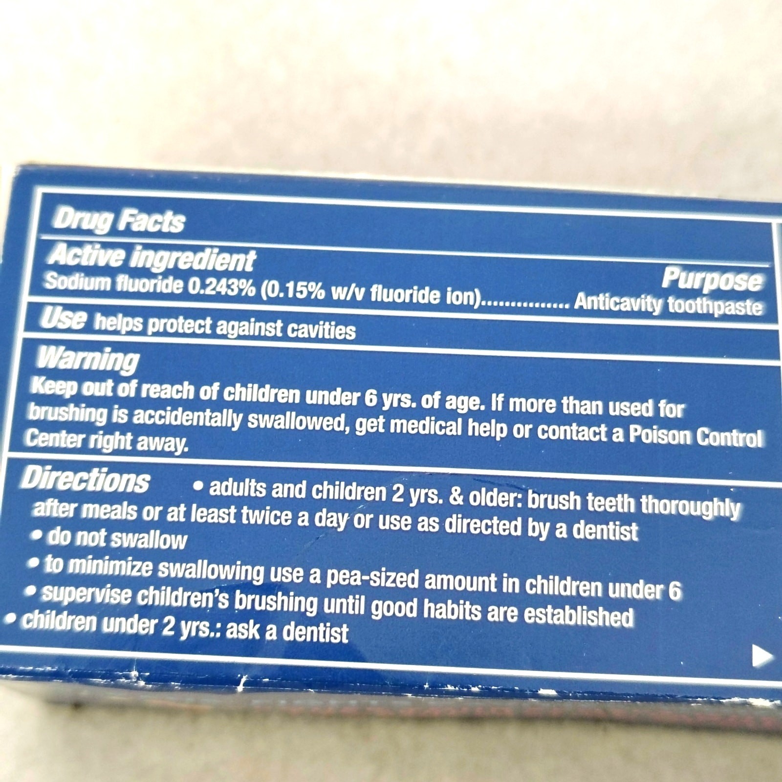 Colgate Be Inspired Vanilla Mint Spark Flouride Toothpaste 4.5 oz. Discontinued