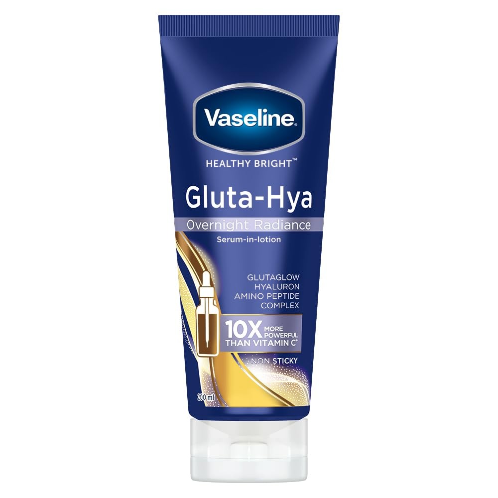 Vaseline Gluta-Hya Overnight Radiance Serum-In-Lotion With Amino Peptide 200ml