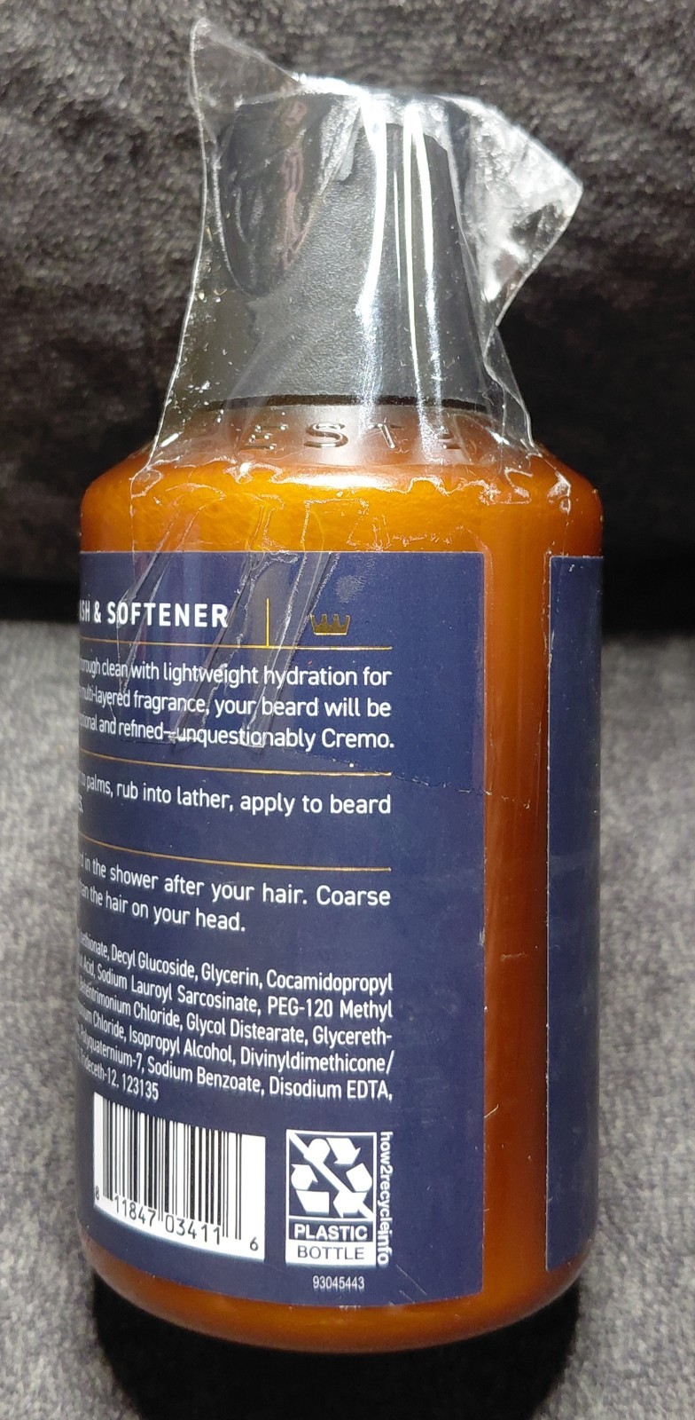 Cremo Beard Wash & Softener Palo Santo Moisturizing 6 fl oz Beard & Face
