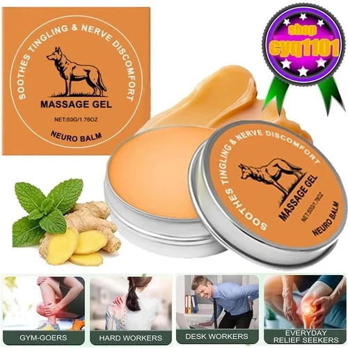 Therawolf Neuro Balm, Joint Care Soothing Cream, Herbal Cooling Soothing Cream