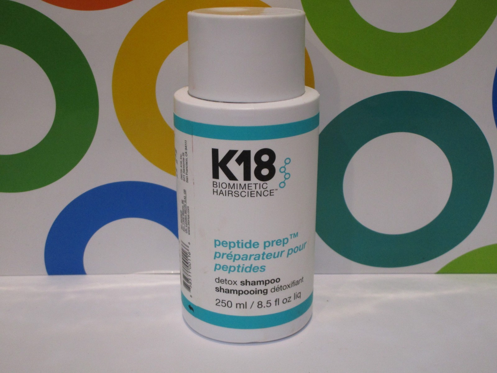 K18 BIOMIMETIC HAIRSCIENCE ~ PEPTIDE PREP DETOX SHAMPOO ~ 8.5 OZ