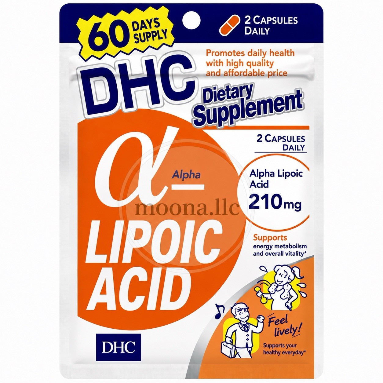 DHC alpha lipoic acid for 60 days (120 tablets)