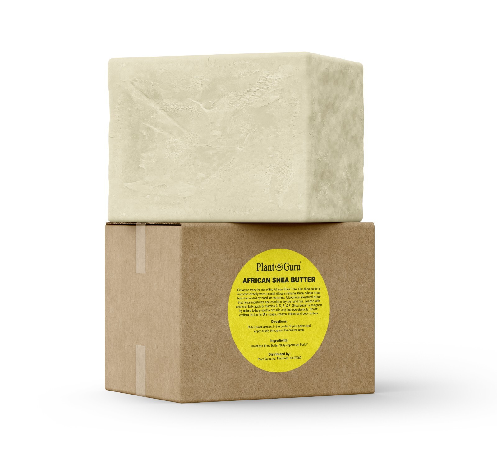 Raw African Shea Butter 8 oz. IVORY 100% Pure Organic Unrefined Natural Ghana