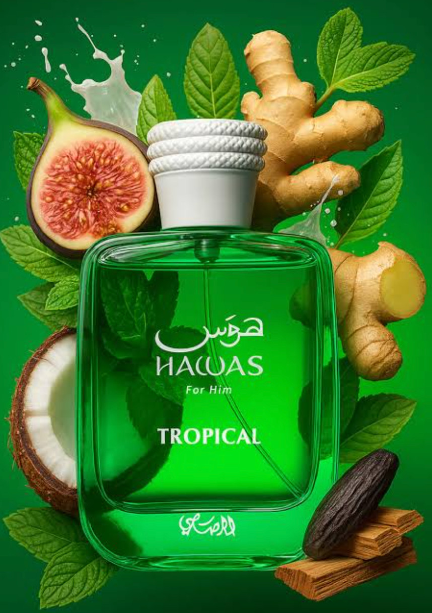 Hawas Tropical by Rasasi 100ml EDP for Men | Fresh Long Lasting | FAST SHIP