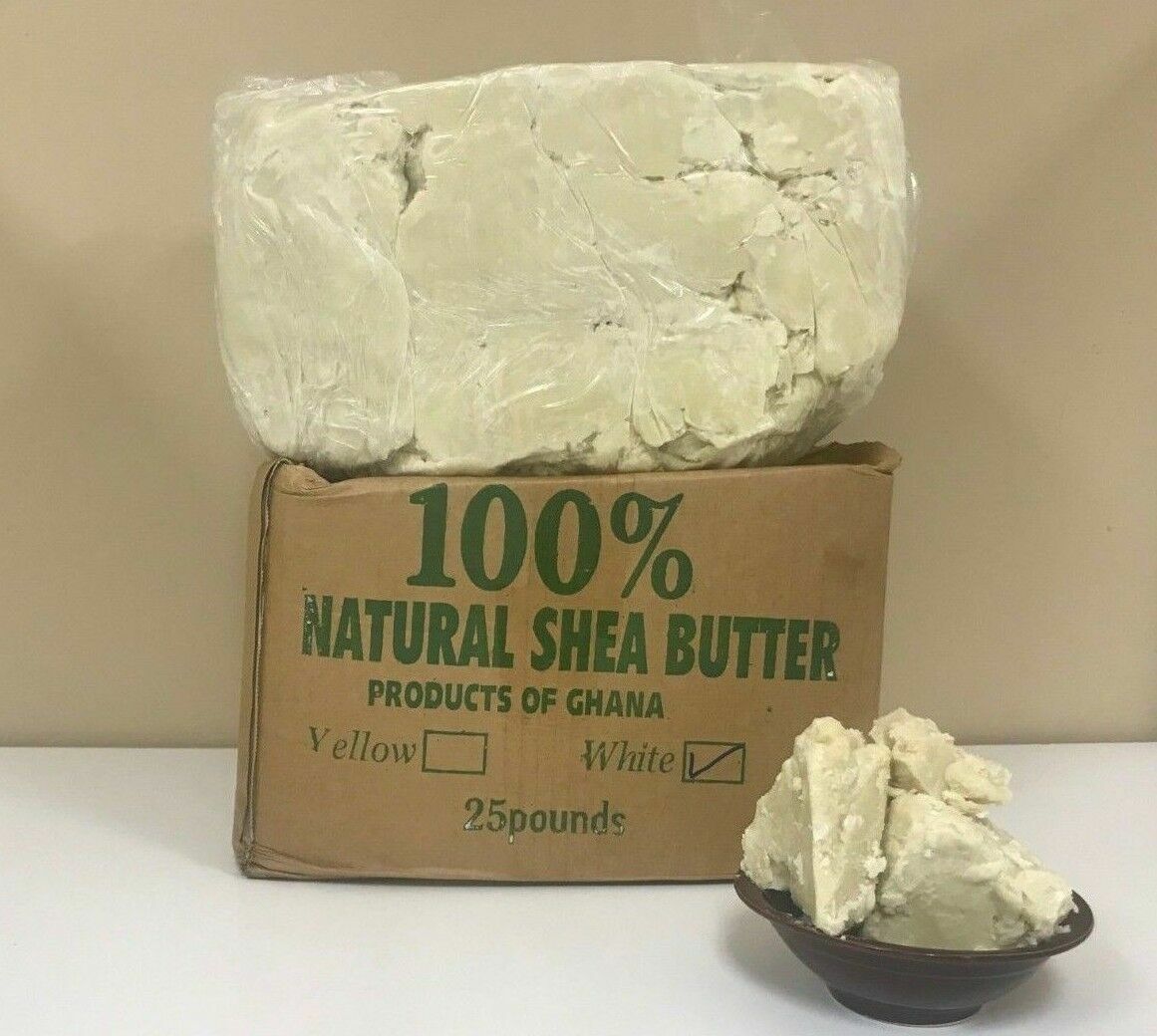 100% NATURAL BODY BUTTER PURE ORGANIC RAW UNREFINED VIRGIN PREMIUM QUALITY