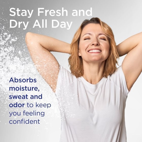 (2 pack) Shower to Shower Talc Free Body Powder Moisture Control for Women and M