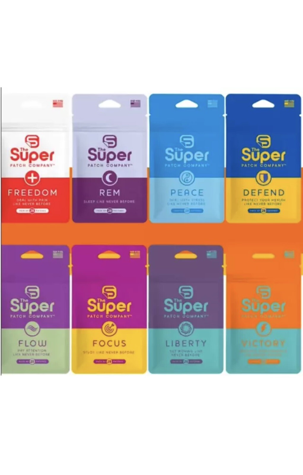 The Super Patch : VICTORY – Pack of 30 Patches-Unleash your inner athlete