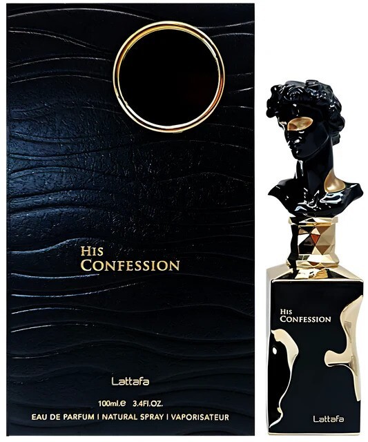 LATTAFA HIS CONFESSION 3.4 FL OZ / 100 ML EAU DE PARFUM SPRAY/ NEW Fragrances