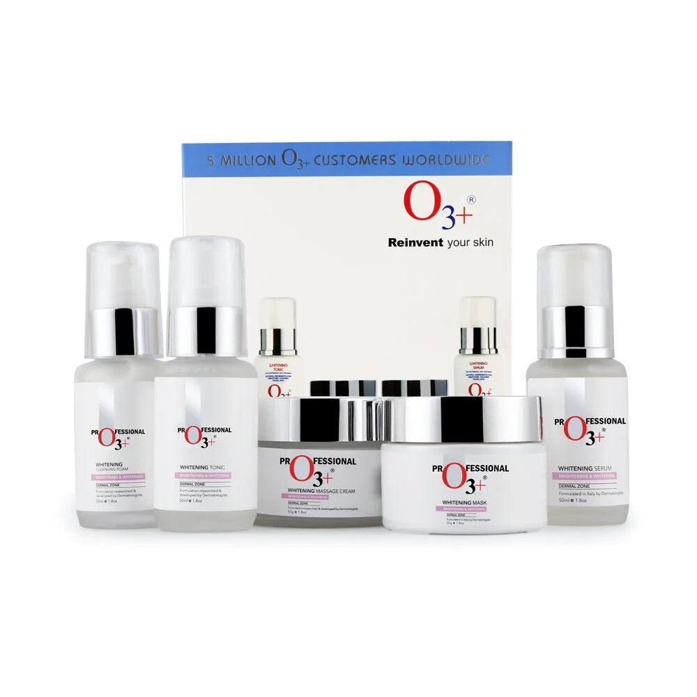 O3+ Whitening Facial Kit for Tan-Pigmented Skin 150g Brightening&Lightening Skin