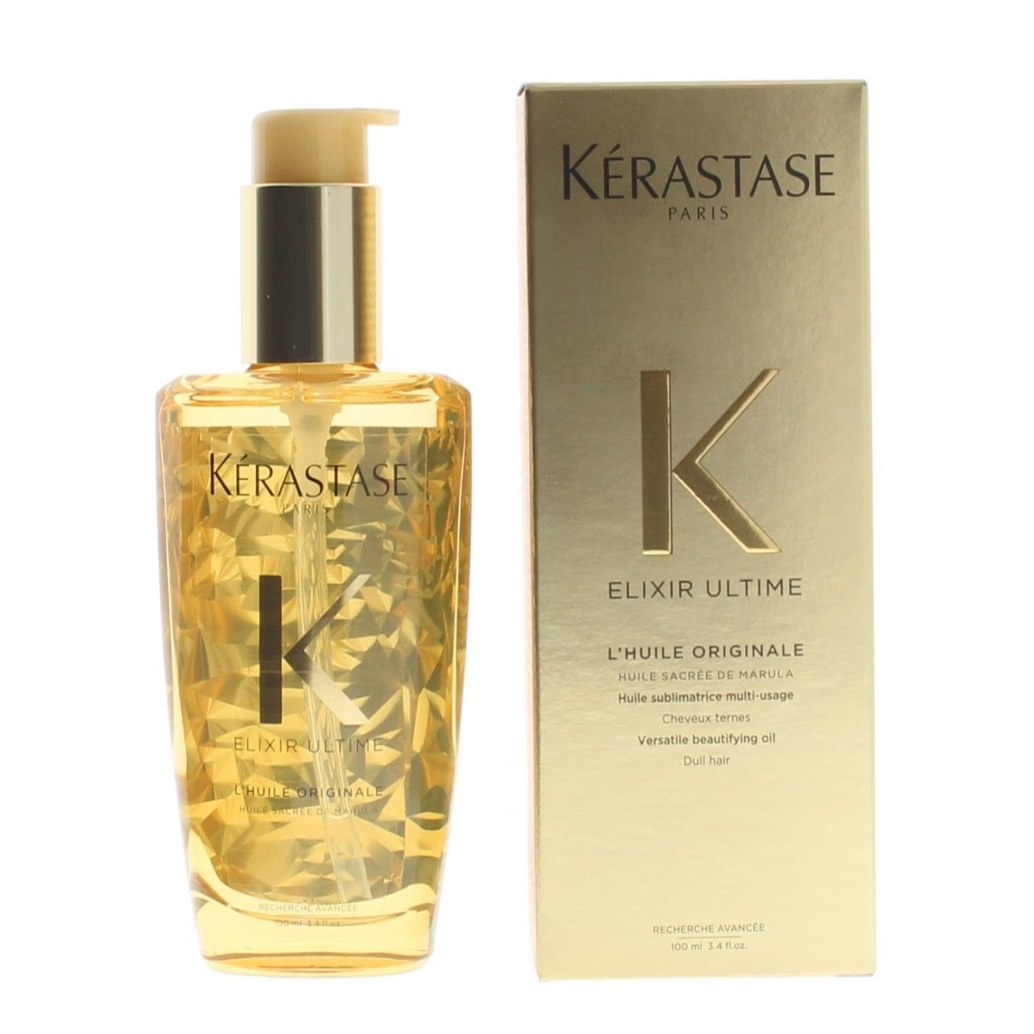 New Kerastase Elixir Ultime L’Huile Original Beautifying Hair Oil 3.4oz / 100ml