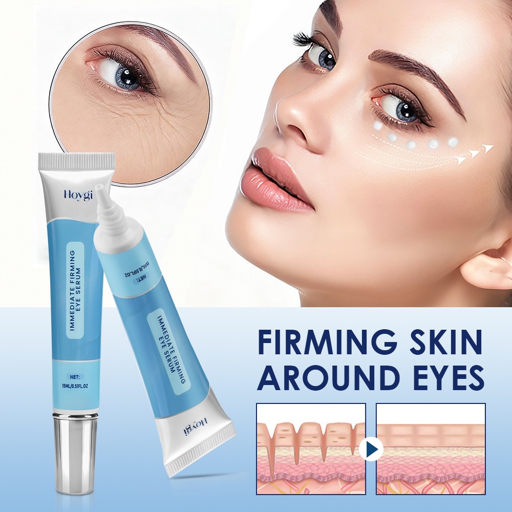3Pack Firming Eye Serum for Rapid Reduces Under-Eye Bags, Wrinkles, Dark Circles