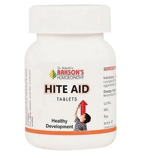 Bakson’s Homeopathy Hite Aid Tablets-75 Tablets