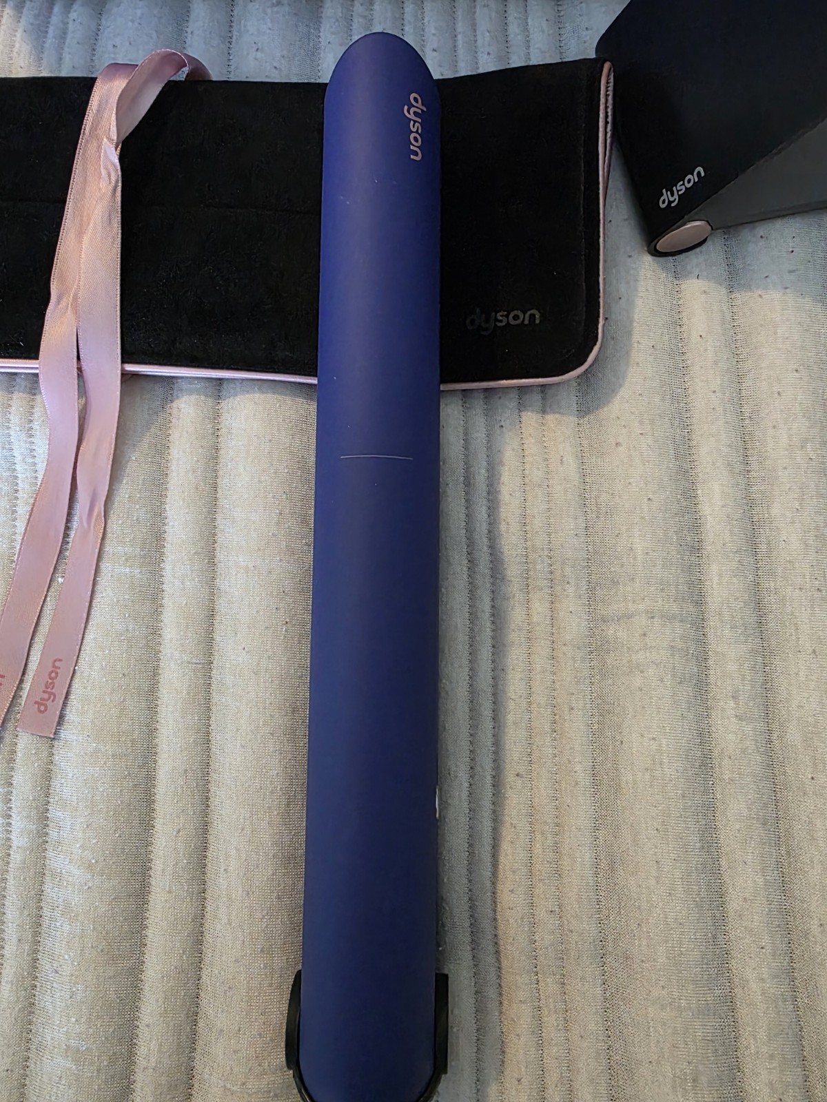 Dyson Corrale HS07 Cordless Hair Straightener Flat Iron Blue w/ Case & Charger