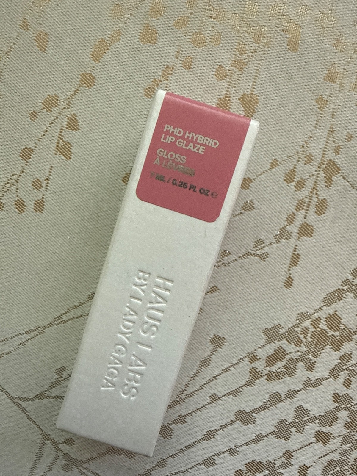 New in Box Haus Labs PhD Hybrid Lip Glaze / Macaron – 0.25Fl Oz- New Fresh