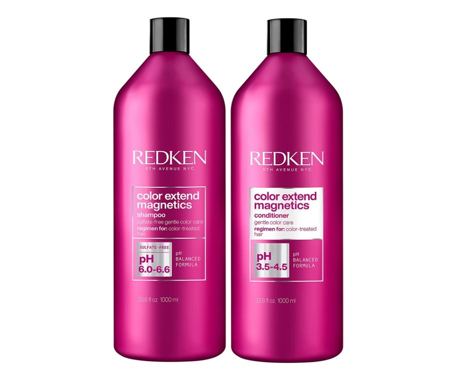 Redken Color Extend Magnetic Shampoo and Conditioner Duo, 33.8oz Each NEW PACK