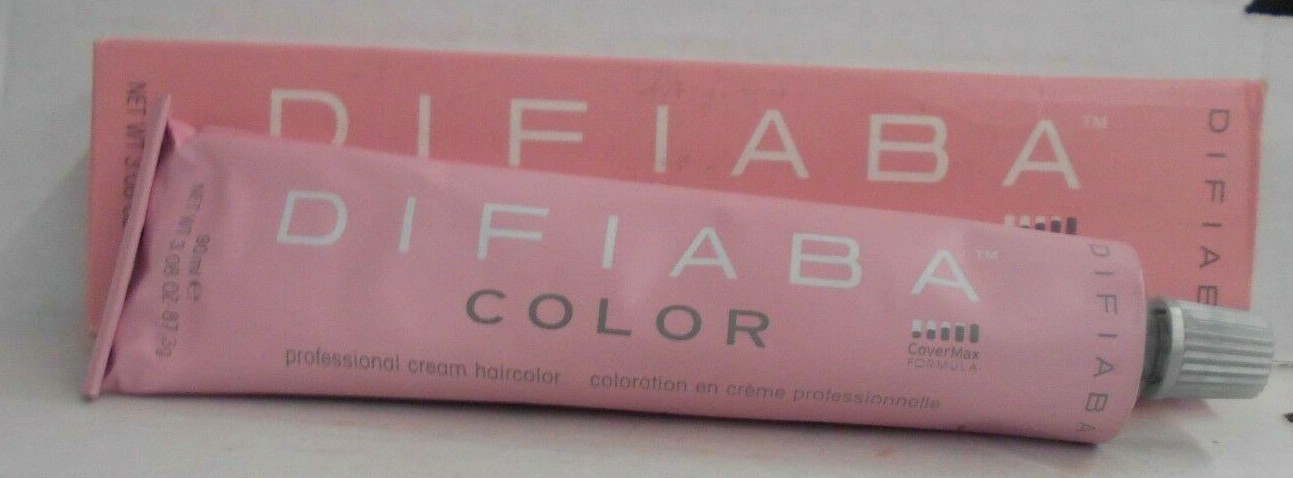 DIFIABA COVER MAX Permanent Cream Hair Color ~ (Levels 0 – 7.45) ~ 3.08 fl. oz.
