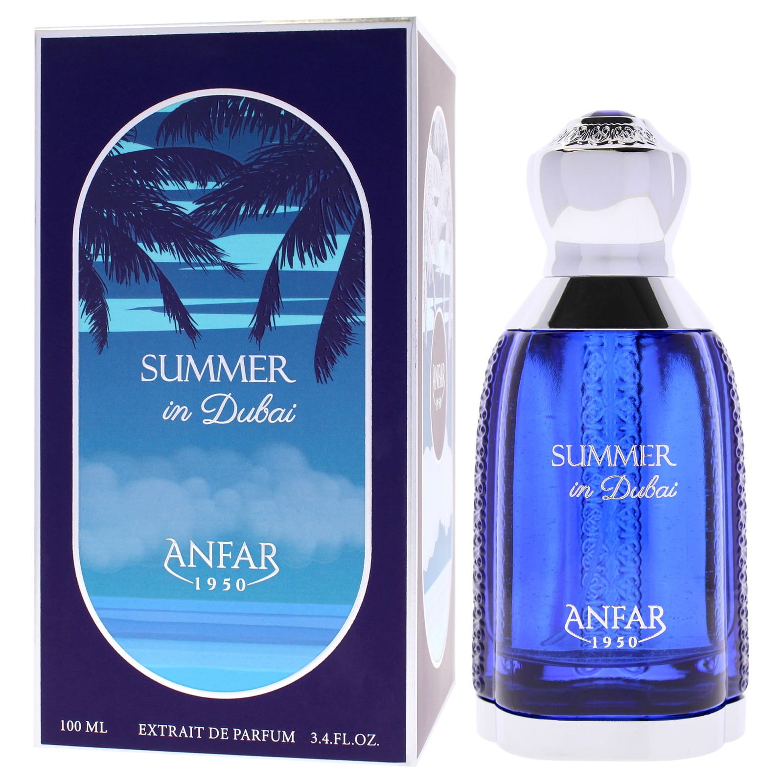 Summer in Dubai by Anfar for Men – 3.4 oz Extrait De Parfum Spray