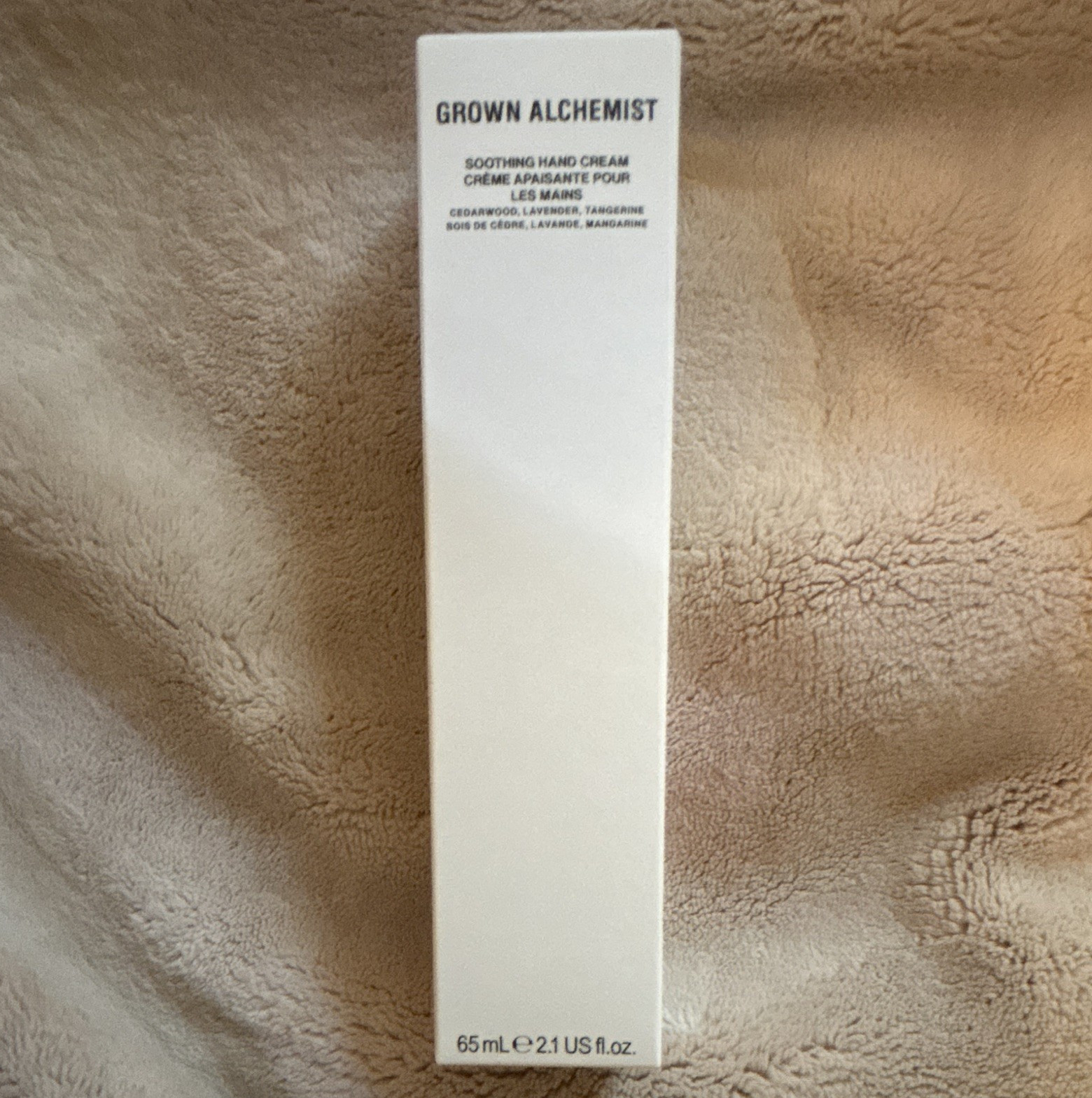 Grown Alchemist Soothing Hand Cream Cedarwood Lavender Tangerine 2.1 fl oz