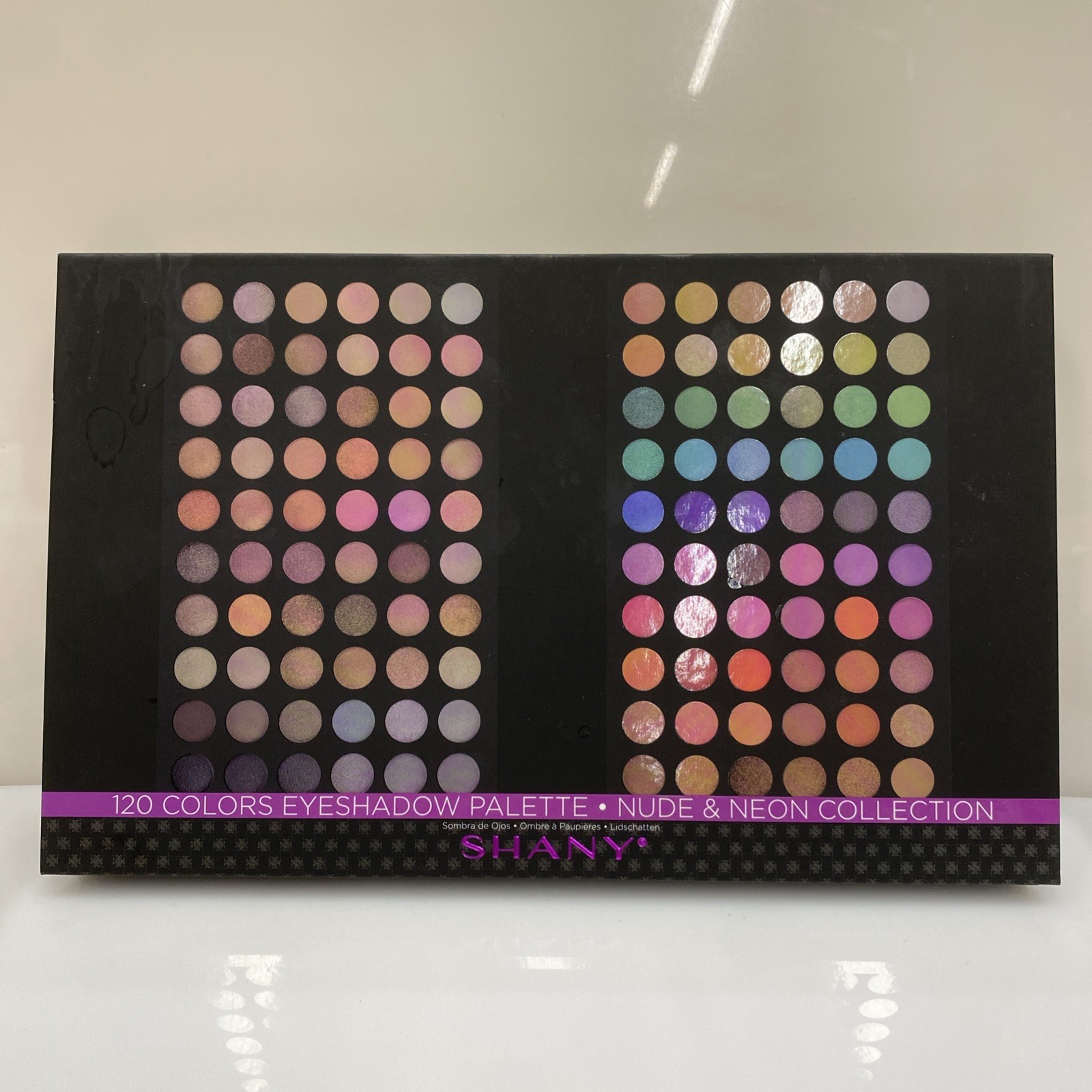 SHANY Ultimate Fusion 120 Color Eye shadow Palette Natural Nude Neon Combination
