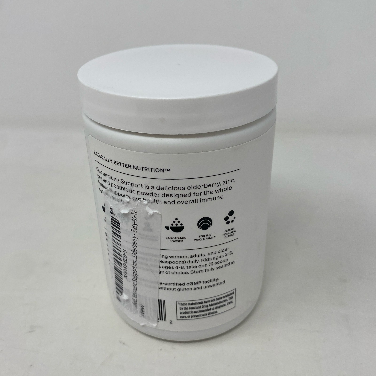 Needed Immune Support Powder Elderberry 4.66 oz (132g)